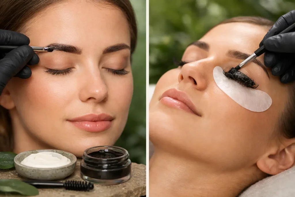 Eyebrow and Eyelash Tinting Explained