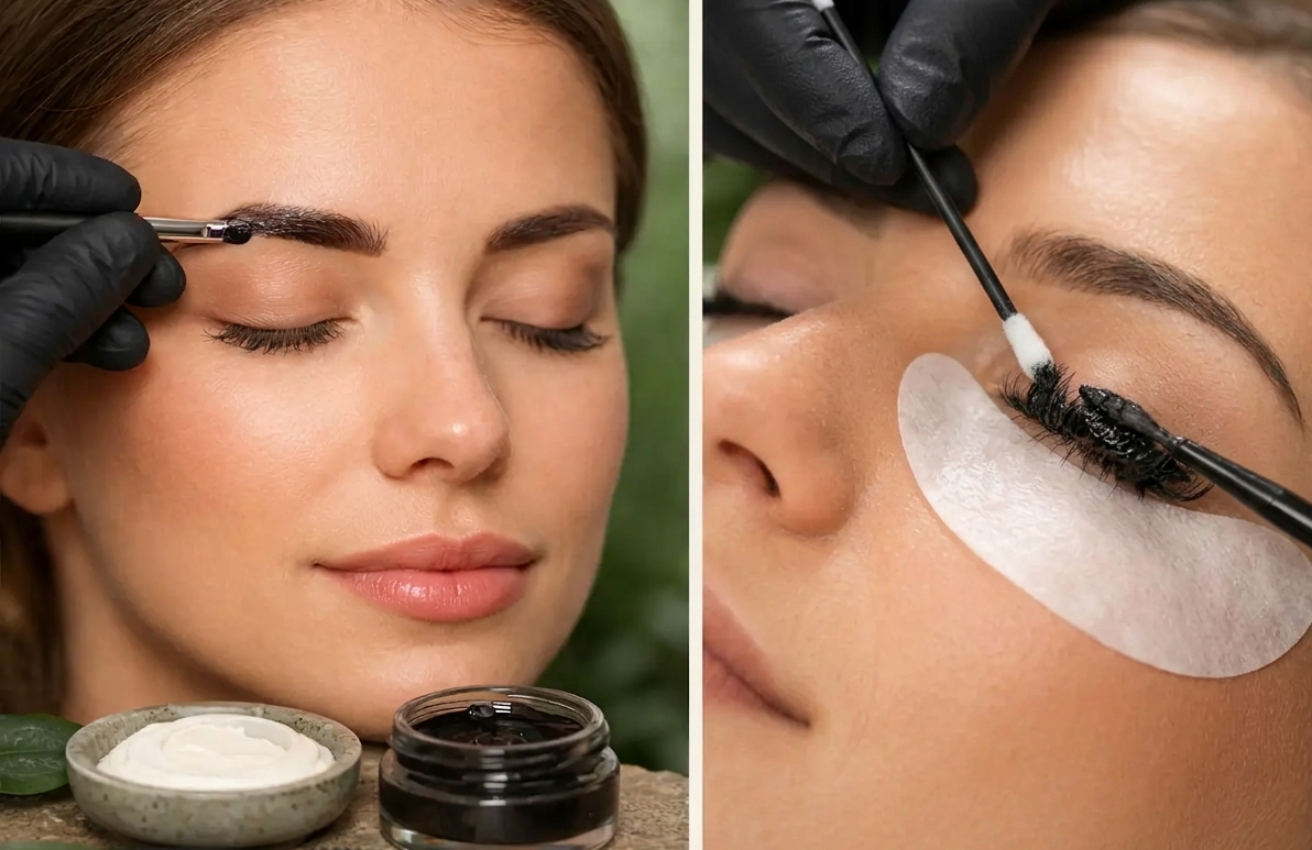 Eyebrow and Eyelash Tinting Explained