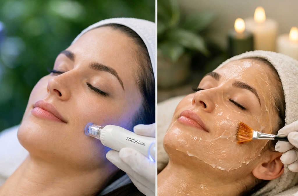 Microneedling vs Chemical Peel: Which Suits You?