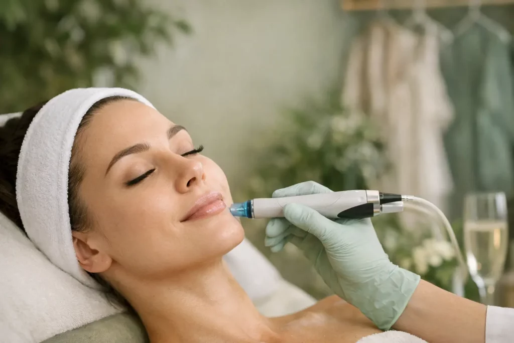 HydraFacial Before Event Example: When to Book